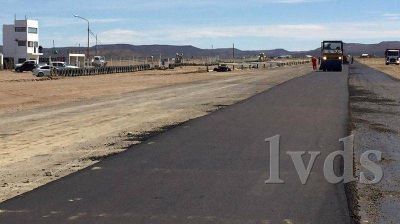 800 metros de asfalto para el circuito Harry Regensburger ya es realidad