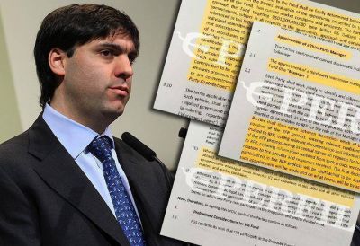 Dudas del bloque de Diego Bossio por el Memor�ndum con Qatar