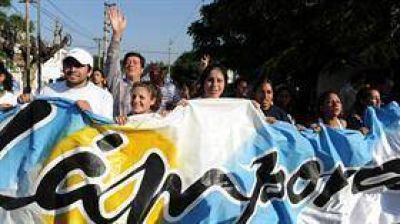 Muy cr�tica, La C�mpora no fue a la movilizaci�n