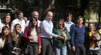 Despu�s de los subtes, ahora Larreta quiere a las mascotas en los bares