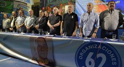 Las 62 Organizaciones criticaron al triunvirato de la CGT