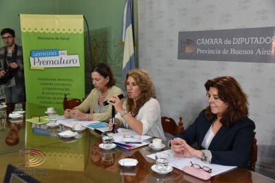 Lord�n particip� del lanzamiento de la Ley de Seguimiento del Reci�n Nacido Prematuro
