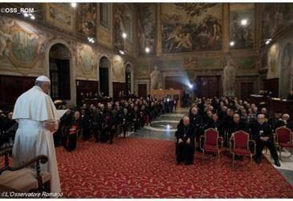 El Papa a la Rota Romana: Tribunales eclesisticos, expresin tangible del servicio diaconal
