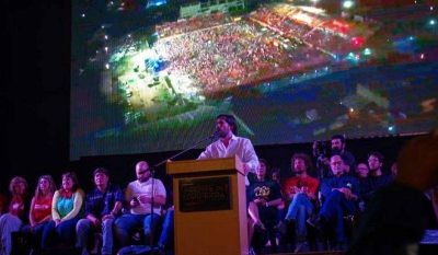 La izquierda junt� una multitud en Atlanta