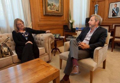 Reuni�n de Alicia Kirchner con Rogelio Frigerio