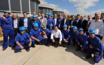 Esteban Echeverr�a: Frigerio anunci� obras por 50 mil millones de pesos
