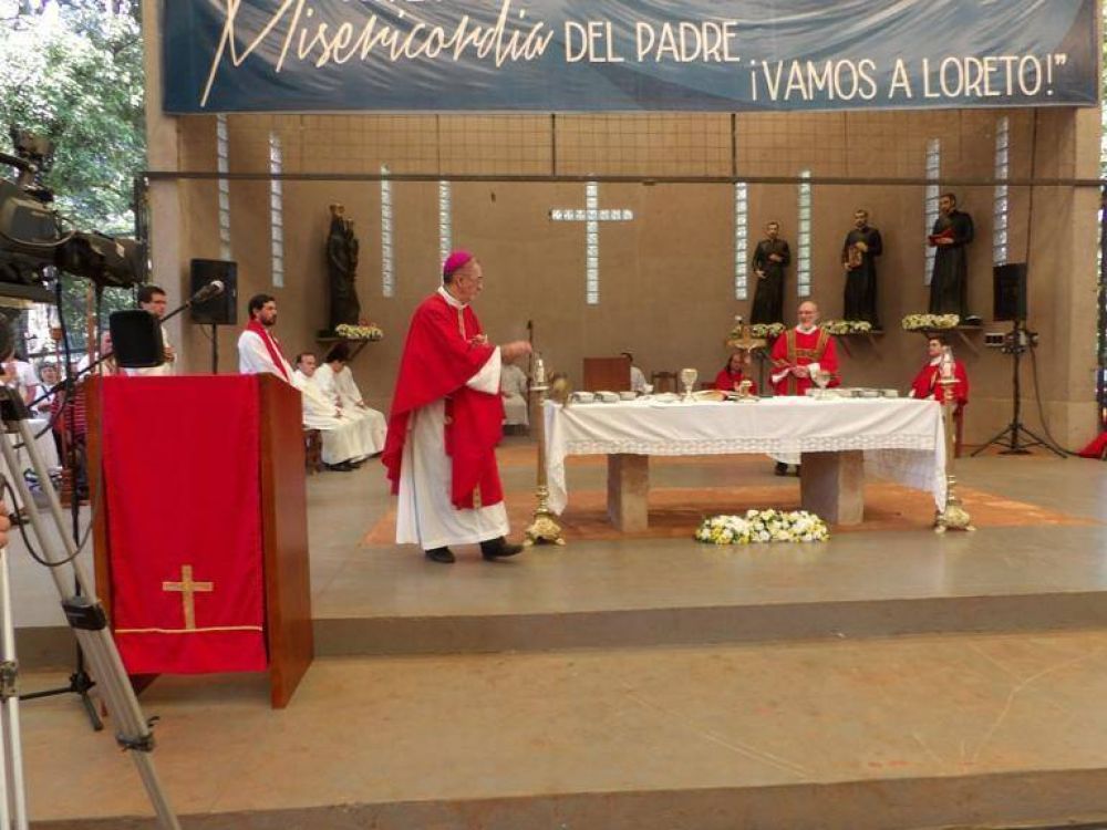 Mons. Martnez inst en Loreto a ser una Iglesia que ame y samaritana