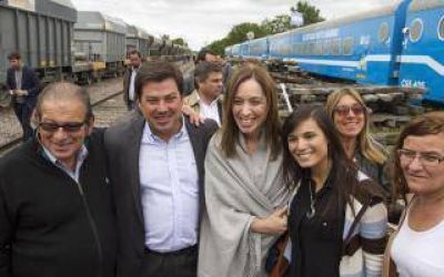 Vidal present� el tren del programa 