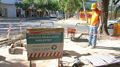 Capital sali� a reparar veredas y pintar sendas peatonales