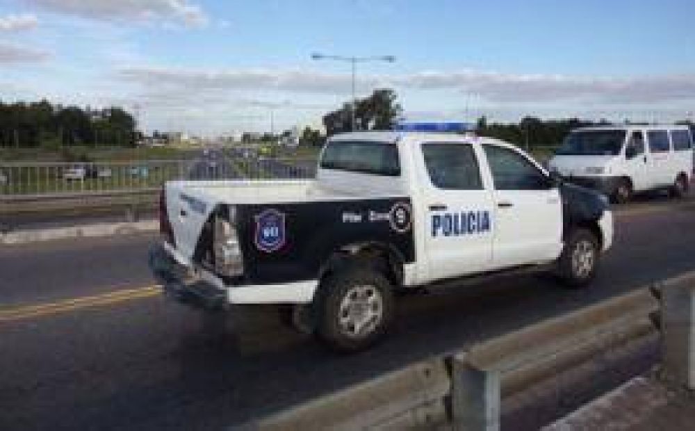 Refuerzan la presencia policial en los puentes de Panamericana