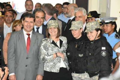 Bullrich y Casas prometieron trabajar en �equipo� por la seguridad