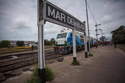 Las primeras pruebas del tren resultaron �muy positivas�