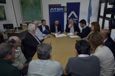 ATER firmó convenios con municipios para intercambio de datos