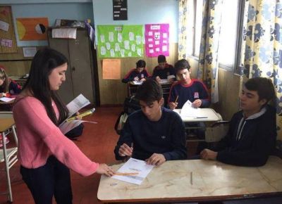 Miden el nivel educativo en 60 escuelas de toda la provincia