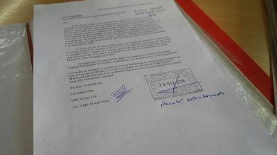 El GEN Escobar solicit� la expulsi�n del HCD de Jorge 