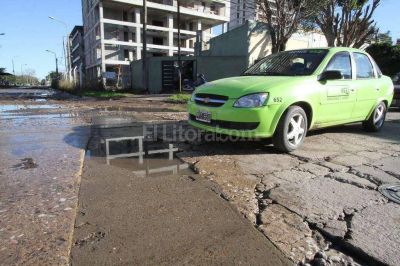 Tasa vial: suspenden su cobro hasta que se ejecuten $ 86,5 millones en bacheos