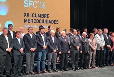 Galli participa de la Cumbre de Mercociudades