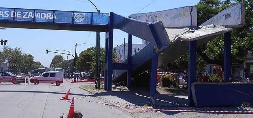 Preocupaci�n de vecinos por el estado del puente