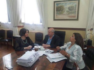 La Comisi�n de DDHH se reuni� con el intendente de Villa Mercedes