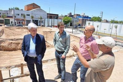 Avanza la obra del parque m�s importante de San Fernando