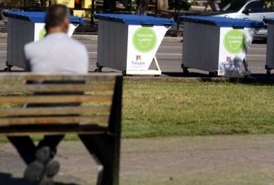 Tunuy�n inicia el cambio de recolectores por contenedores