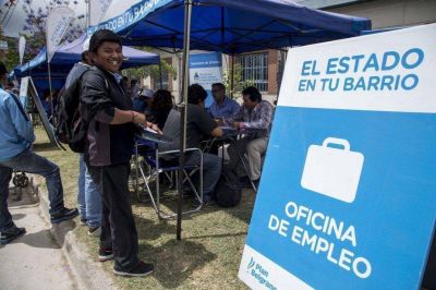 Leve reactivaci�n del empleo, pero hay menos ocupados que en 2015