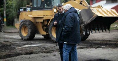 Contin�an los trabajos del Emvial en diversos frentes