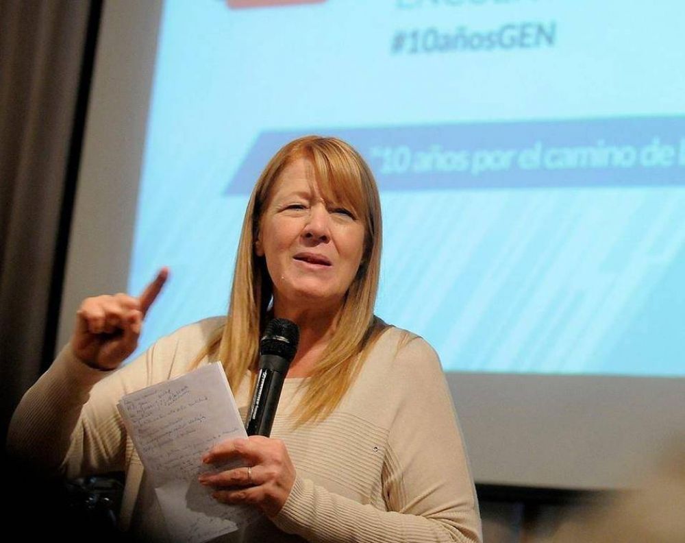 Margarita Stolbizer encabez en Mar del Plata un Congreso del GEN