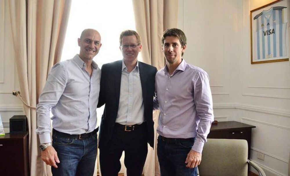 San Fernando recibi� al Presidente del Banco Provincia