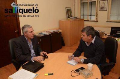 20 millones de pesos para el municipio de Salliquel� para la construcci�n de 20 cuadras de pavimento
