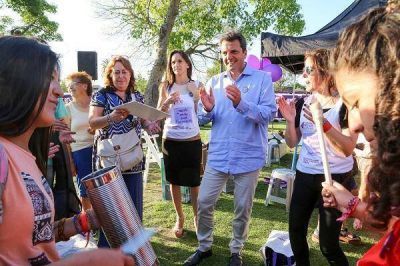 Sergio Massa y Malena Galmarini contra la violencia de g�nero