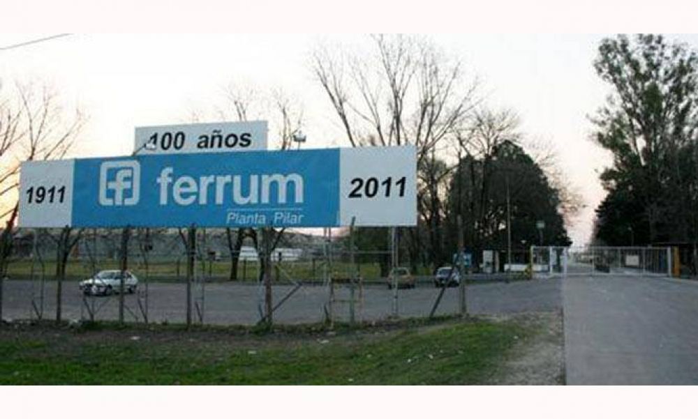 Denuncian que la empresa Ferrum suspendi a casi 500 empleados