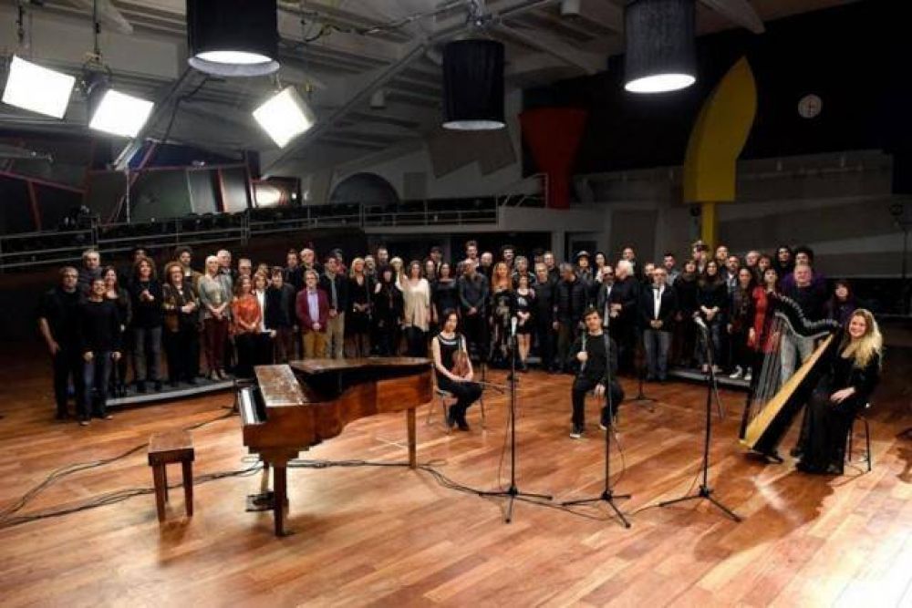 El video Memoria AMIA fue proyectado en el marco de los Grammy Latinos