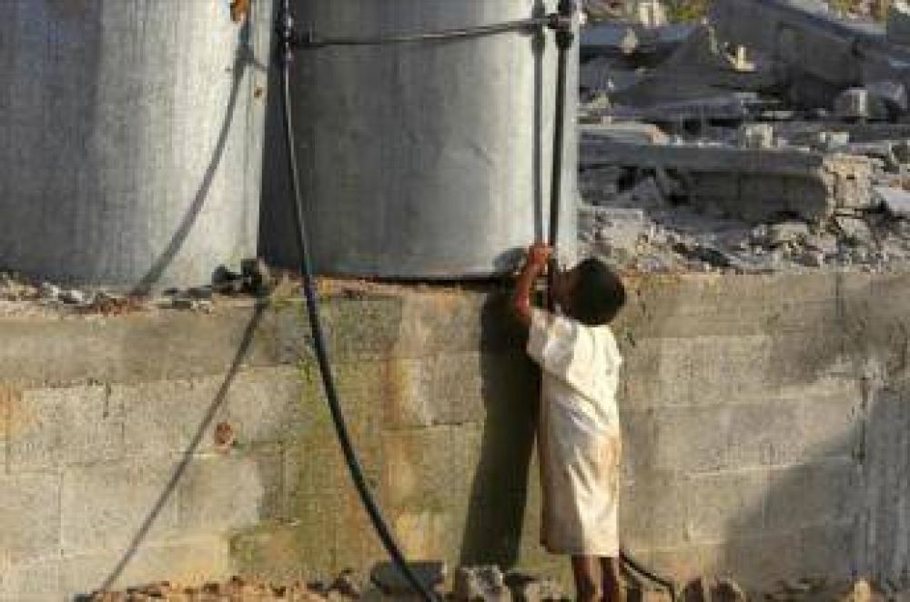 El 90% de la poblacin de Gaza carece de agua potable