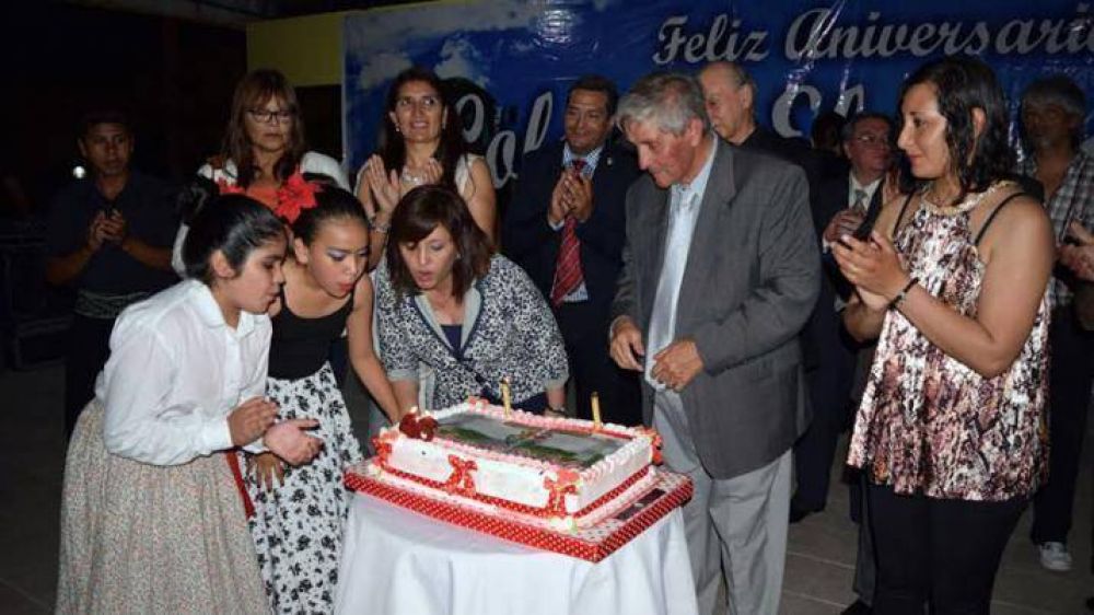 Se inauguraron obras por el 46 aniversario de Colonia El Simbolar