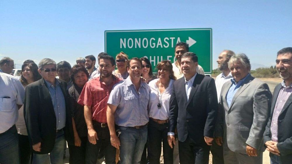 Casas habilit la autopista Nonogasta-Chilecito