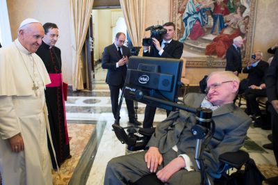 Cuando la religi�n (Papa Francisco) se encontr� con la ciencia (Stephen Hawking)