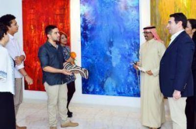 El arte une Colombia y Abu Dhabi