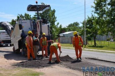 Reparan Ruta 41 desde la Rotonda hasta Ruta 9