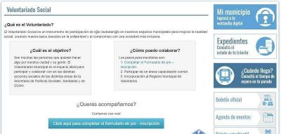 Se abri� la preinscripci�n para el voluntariado social en espacios municipales