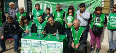 ATE, el Presupuesto, la oposici�n y los estatales