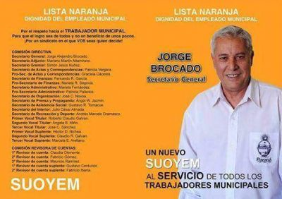 Jorge Brocado ganó las elecciones del Suoyem 