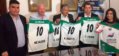 Bosetti y Mac Allister presentaron el torneo nacional de futsal