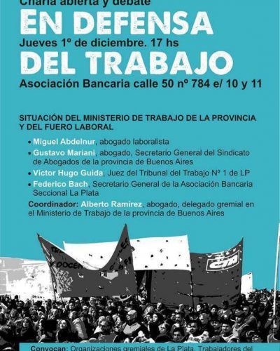 Dirigentes sindicales de la Regi�n se re�nen para debatir la reforma del Ministerio de Trabajo