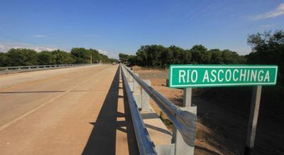 Inauguraron puente sobre el r�o Ascochinga con anuncios de obras para Sierras Chicas