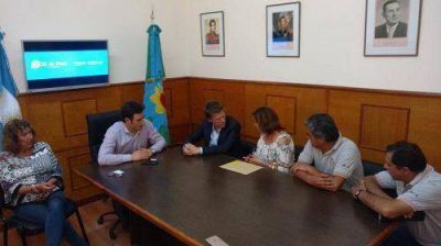 Ralinqueo se reuni� con Fossati y juntos coordinaron acciones de gesti�n tributaria