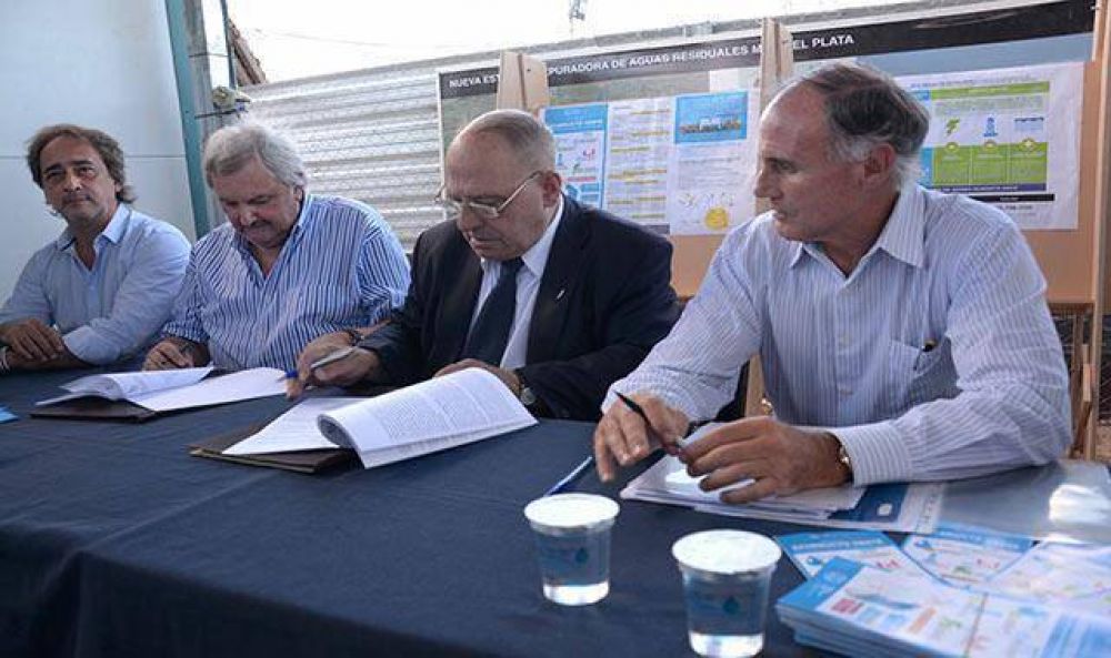 OSSE firm convenio con ENOHSA para el financiamiento del Acueducto Oeste