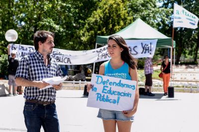 Desde la Universidad P�blica se manifestaron en contra de los recortes presupuestarios