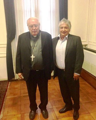 Bosetti se reuni� con Monse�or Arancedo: 
