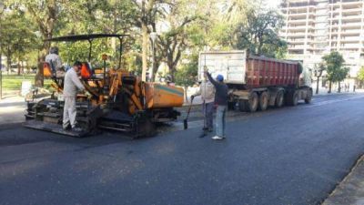 Trabajos de repavimentaci�n en varios sectores de la ciudad para este jueves